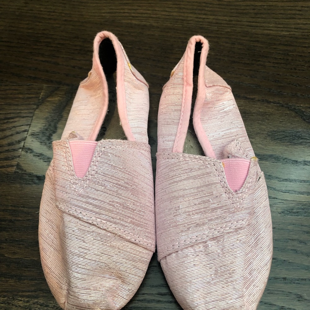 Chatties girls slip on shoes 11/12 pink sparkle